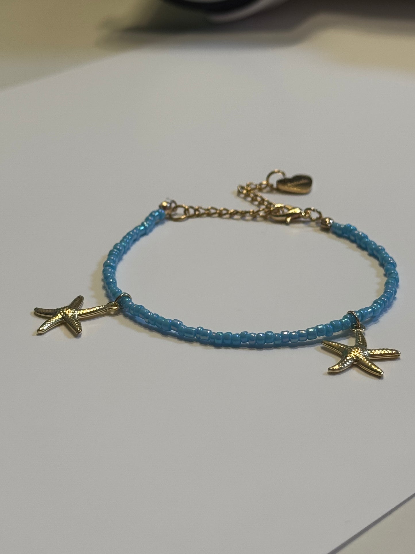 Sjøstjerne armbånd - blå
